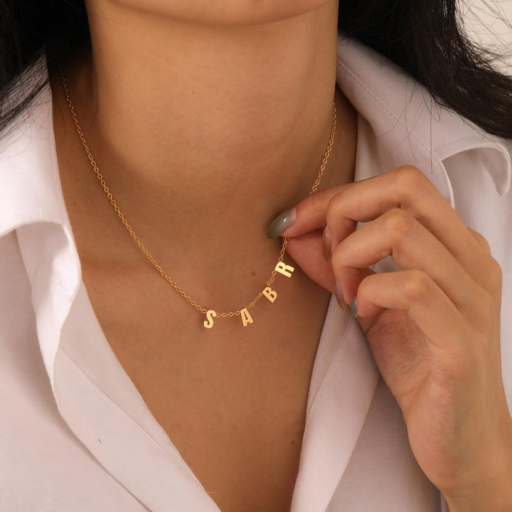 Custom Multi-Initial Necklace