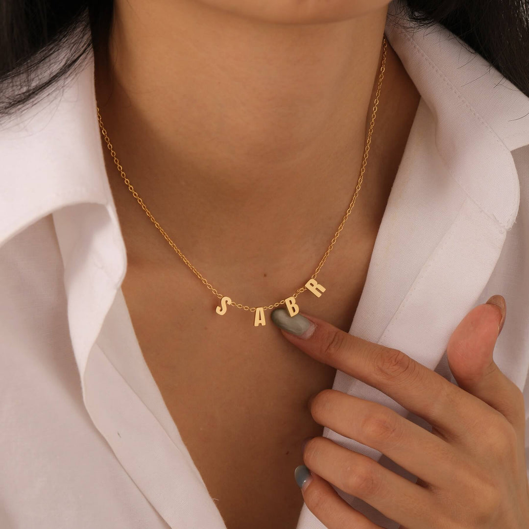 Custom Multi-Initial Necklace