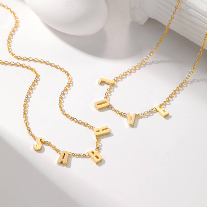 Custom Multi-Initial Necklace