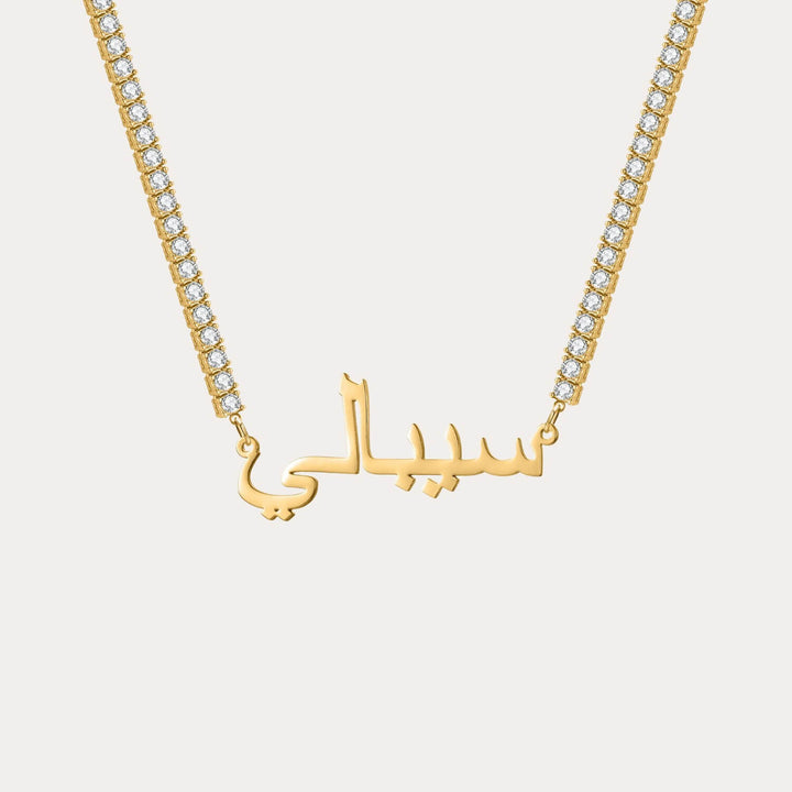 Custom Crystal Chain Necklace