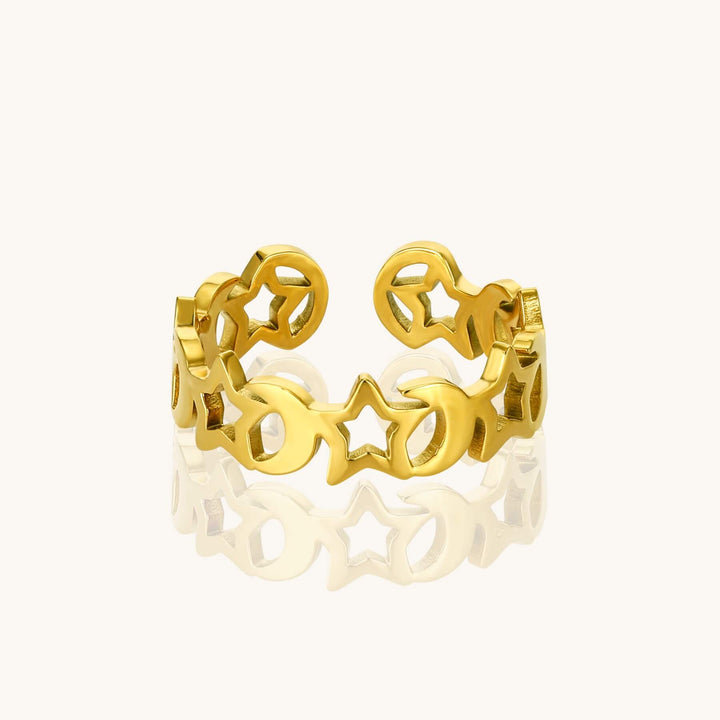 Moon Cutout Ring