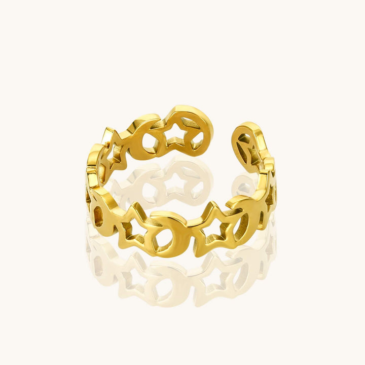 Moon Cutout Ring