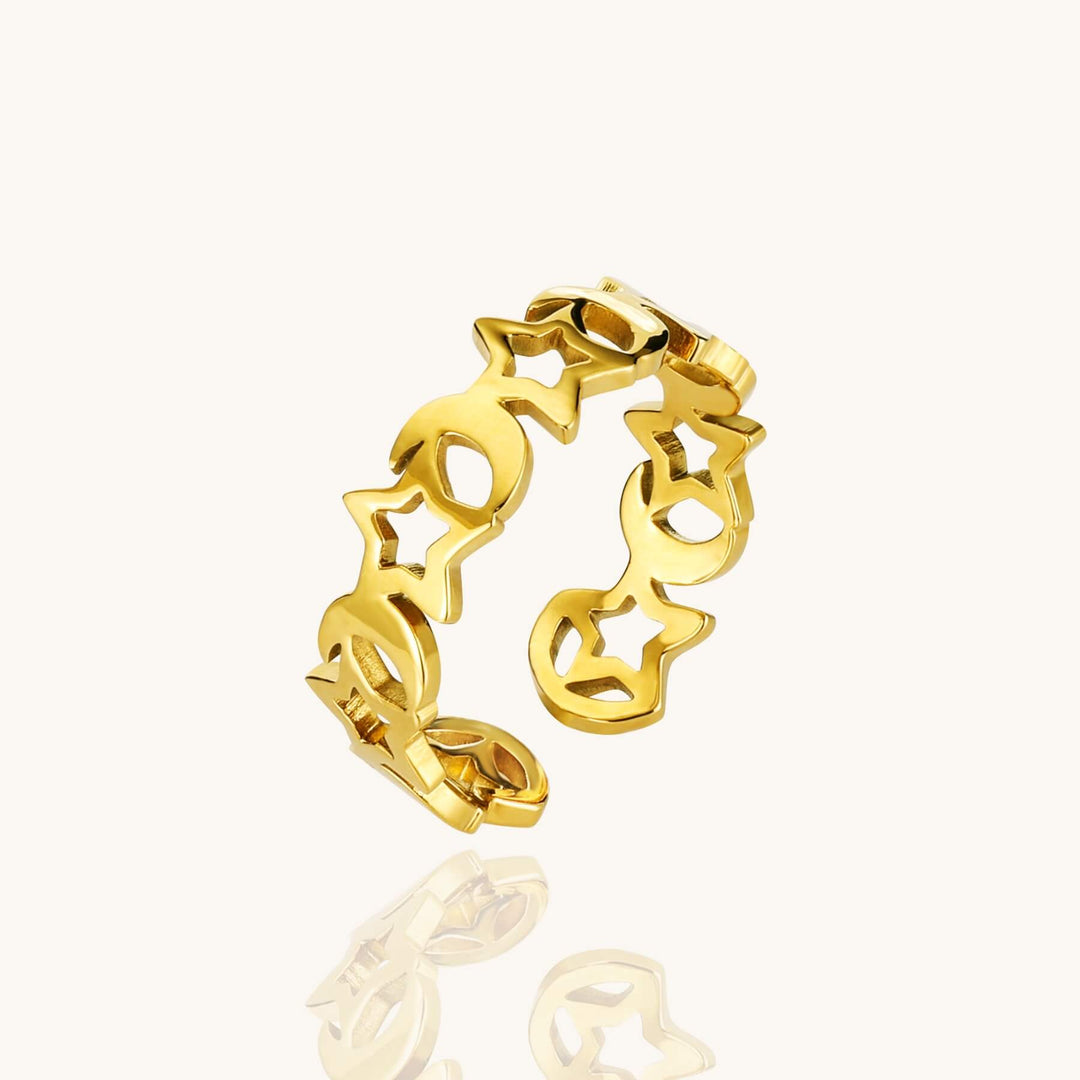 Moon Cutout Ring