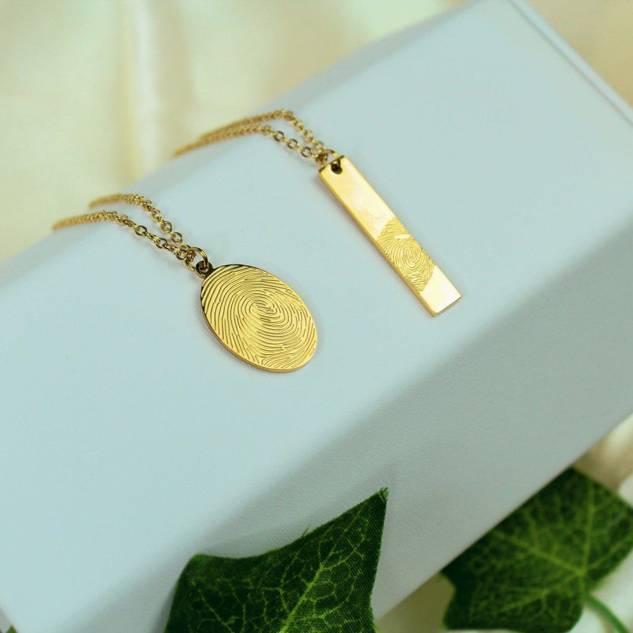 Custom Thumbprint Necklace