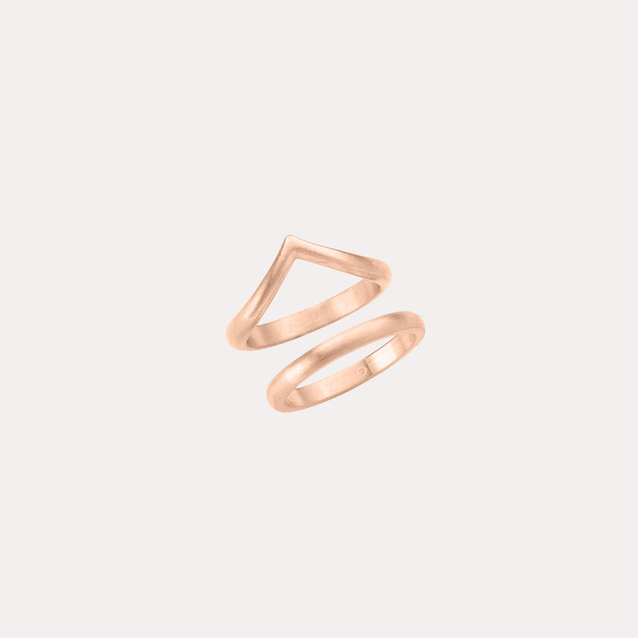 Viva - Midi Ring + Simple Band