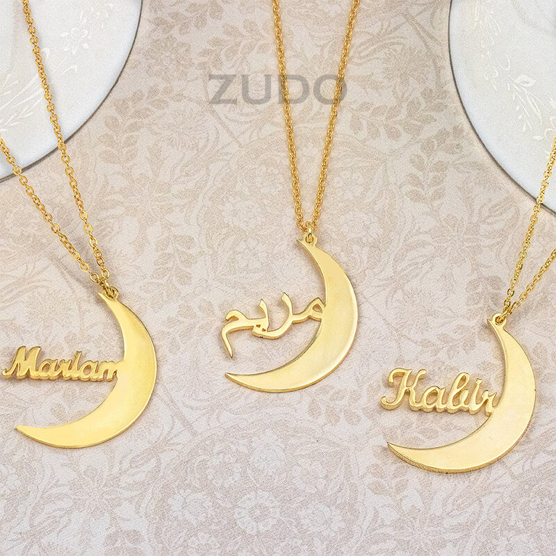ZUDO-Personalized-Crescent-Moon-Name-Necklace