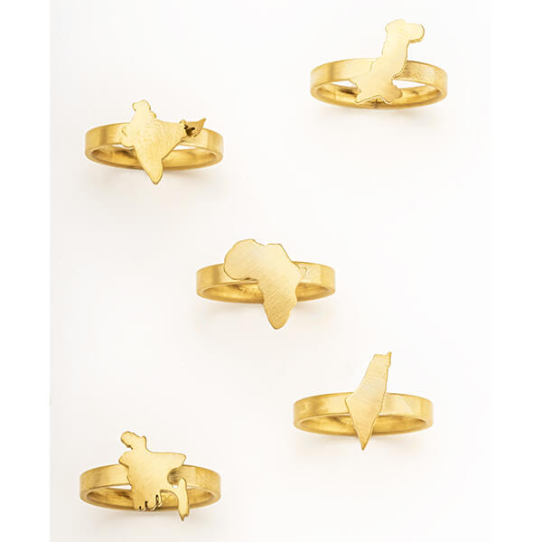 ZUDO Bangladesh Map Ring