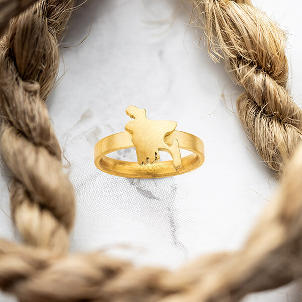 ZUDO Bangladesh Map Ring